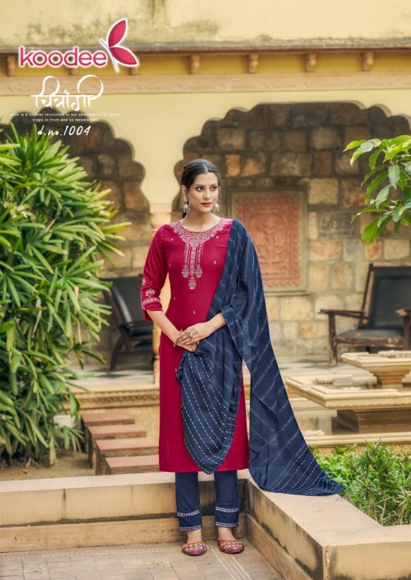 Koodee Riva 3 Beautiful Ethnic Wear Readymade Salwar 